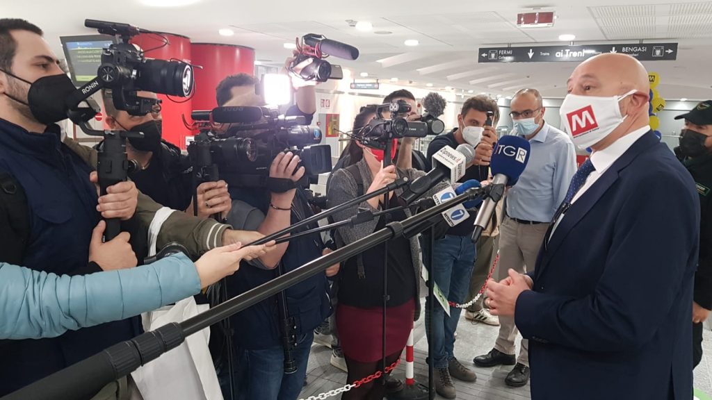 Inaugurazione-Metro-Torino-Cudia-1024x576 Metropolitana di Torino, inaugurata ufficialmente la nuova tratta della Linea 1