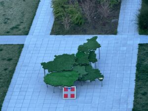 C’è il Piemonte nel giardino del grattacielo: l’installazione donata dagli allievi delle Scuole San Carlo alla Regione