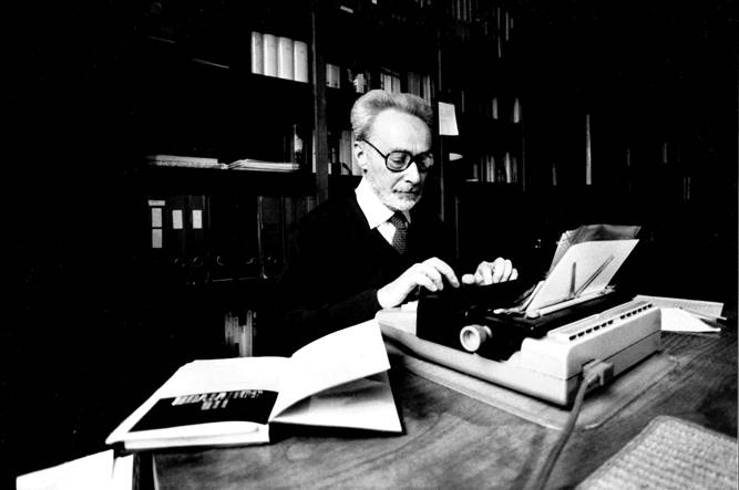 Primo Levi – Fotografia di Mauro Raffini