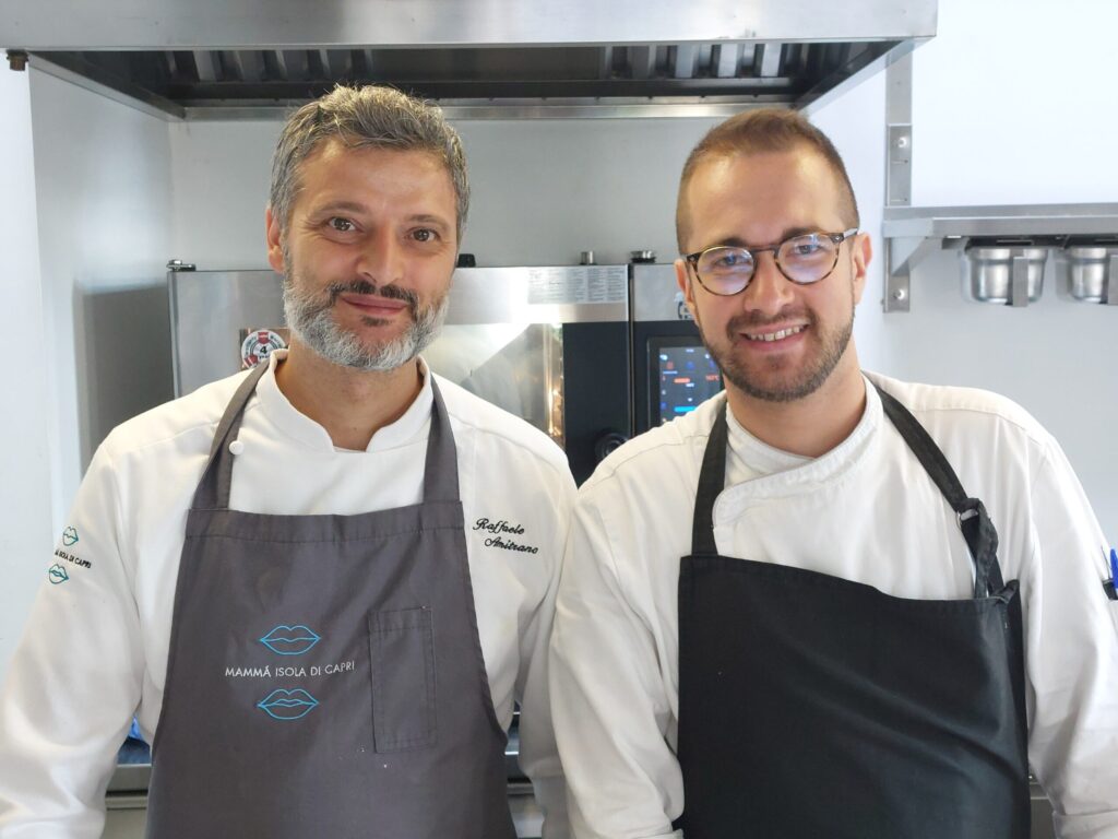 Raffaele-e-Fabrizio1-1024x768 Sapori, profumi e colori del mare di Capri a Torino