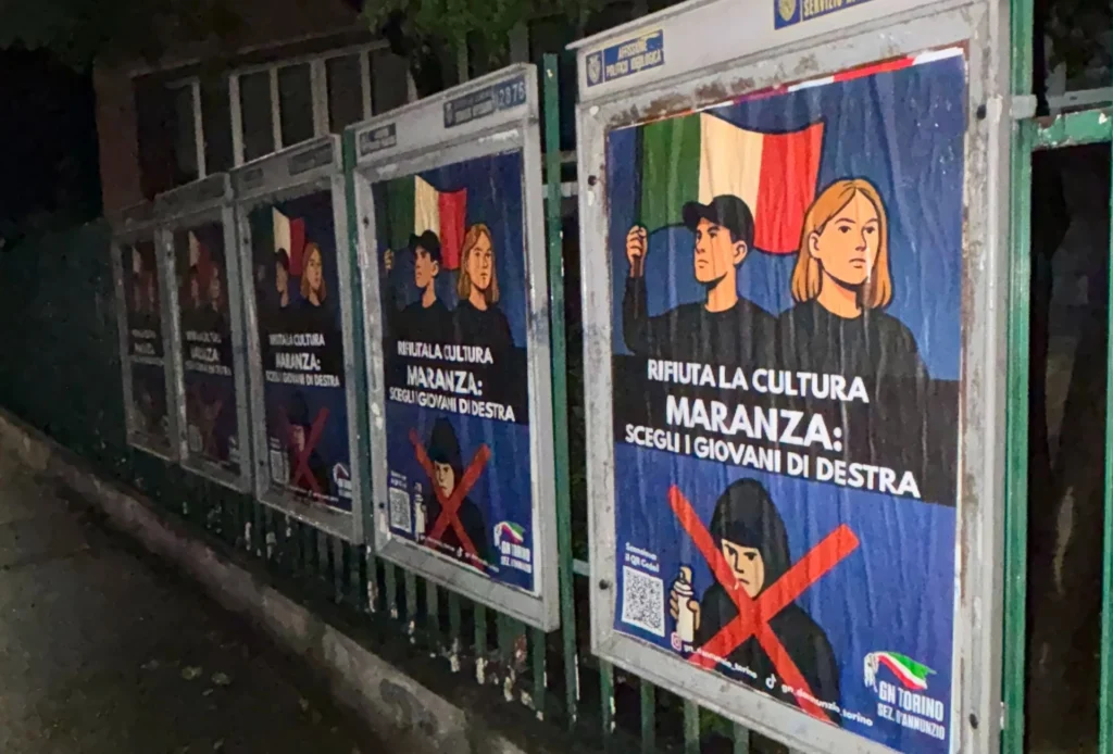Destra_Maranza-1024x694 I giovani di destra contro i Maranza: manifesti in tutta Torino