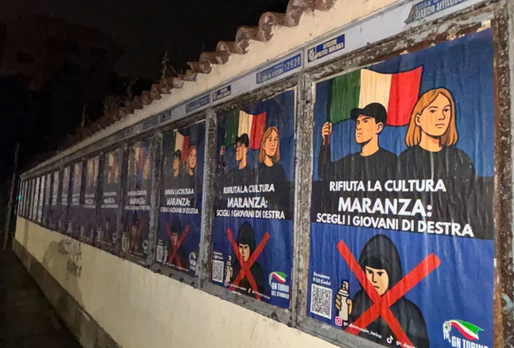 Destra_Maranza-2-1024x694 I giovani di destra contro i Maranza: manifesti in tutta Torino
