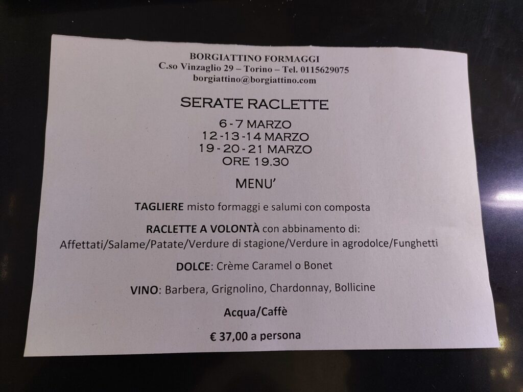 serate-raclette-1024x768 Storia e Raclette sotto i portici di Torino